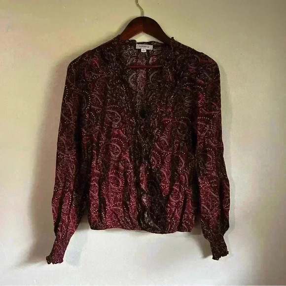 Evereve Long Sleeve Blouse - Picture 1 of 5
